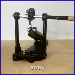 LEFTY Vintage 1980s Pearl Heavy Duty Double Bass Drum Dual Pedal Percussion Left