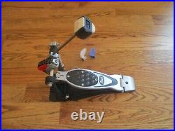 Lot 2 (1) Pearl Eliminator Drum Pedal, Dual Chain Drive, Extra Cams Mint