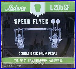 Ludwig Speed Flyer DOUBLE Bass Drum Pedal L205SF NEW IN STOCK