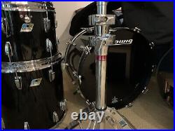 Ludwig smoke vistalite 7 piece Double Bass Drum Kit