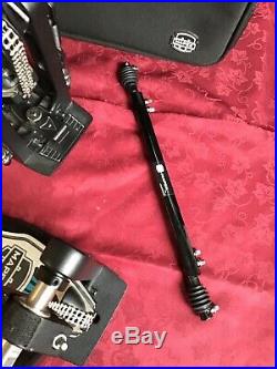 MAPEX Falcon Double Bass Drum Pedal. Case Etc. EXCELLENT