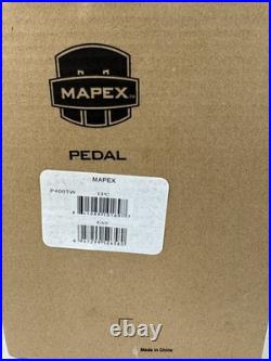 Mapex 400 Series Double Bass Drum Pedal with Duo-Tone Beater
