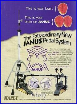 Mapex Janus High Hat/ Bass Drum Pedal System