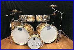 Mapex Mars 8 Piece Double Bass Drum Set w. ISeries Cymbals-MA529SFIW-Driftwood