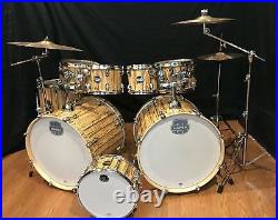 Mapex Mars 8 Piece Double Bass Drum Set w. ISeries Cymbals-MA529SFIW-Driftwood