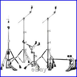Mapex Mars HP6005-DP 5-Piece Hardware Pack with Double Bass Drum Pedal Chrome LN