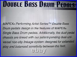 Mapex double bass pedal p580 vintage 2002 tama pearl ludwig rogers slingerland Mapex double bass pedal p580 vintage 2002 tama pearl ludwig rogers slingerland
