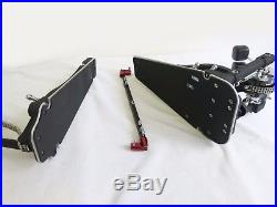 NEW DW 9000 Series DOUBLE BASS DRUM PEDAL XF Extended Footboard, TOP OF THE LINE