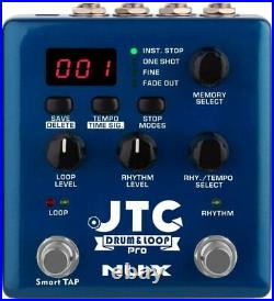 NUX JTC PRO Drum Loop PRO Dual Switch Looper Pedal 6 hours recording time