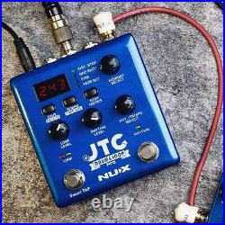 NUX JTC Pro PRO Drum Loop PRO Dual Switch Looper Pedal 24-bit and 44.1 kHz