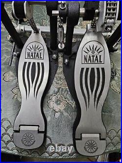 Natal Pro Series Double Bass Drum Pedal With Case