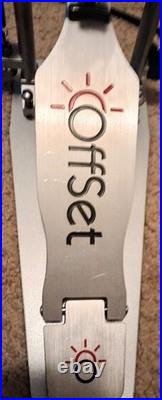 Offset Double Bass Drum Pedal Floor Model Free Ship To C-usa