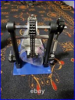 Offset Double Bass Drum Pedal with 4 Beaters