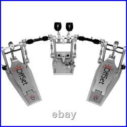 Offset Eclipse Double Bass Drum Pedal
