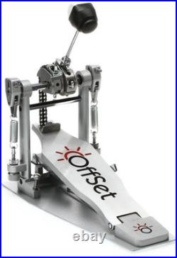Offset Sole Single Bass Drum Pedal Double Chain