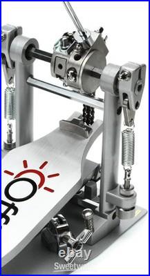 Offset Sole Single Bass Drum Pedal Double Chain