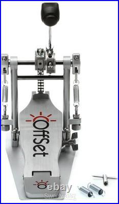 Offset Sole Single Bass Drum Pedal Double Chain