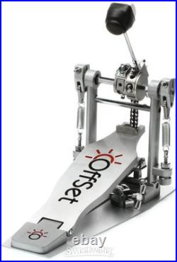 Offset Sole Single Bass Drum Pedal Double Chain
