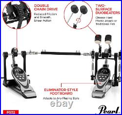 P532 Double Bass Drum Pedal Double Chain