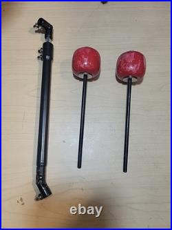 PDP By Pacific Single Chain Driven Double Pedal With Link & Wood Beaters #2Z10