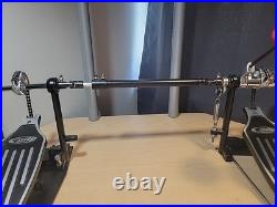 PDP By Pacific Single Chain Driven Double Pedal With Link & Wood Beaters #2Z10