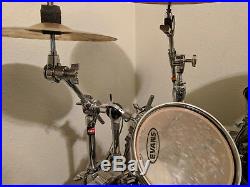 PDP CX Drumset Sabian Evolution, DW 9000 Double kick pedal, Hi-hat, Pearl rack
