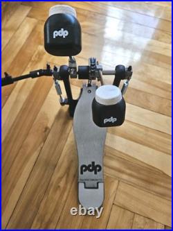 PDP Pacific Drums 700 Series Double Bass Drum Pedal PDDP712 Near Mint