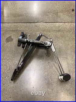 Pacific Bass Drum Double Chain Double Pedal Pedal Black Silver