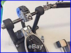 Pearl 2002C Power Shifter Eliminator Double Bass Kick Drum Pedal Light Use Clean