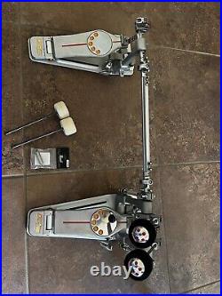 Pearl 3002C Demon Drive Bass Drum Double Pedal Mint With Extras