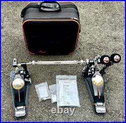 Pearl Demon Drive Black P-3002D/B Double Bass Drum Twin Pedal Limited Mint F/S