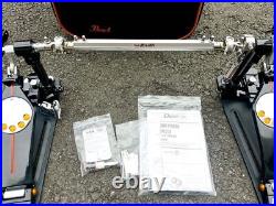 Pearl Demon Drive Black P-3002D/B Double Bass Drum Twin Pedal Limited Mint F/S