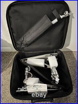 Pearl Demon Drive Double Pedal withCase Chain Drive