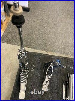 Pearl Drum Pedals Double Bass with Chain-Drive, Hihat simple stand
