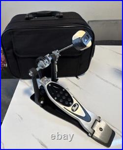 Pearl Eliminator Dual Chain Single Bass Drum Pedal P-2000C w Zip Carry Case