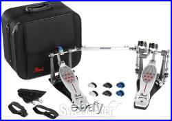 Pearl Eliminator Redline Belt-Drive Double Bass Drum Pedal Pearl Eliminator Redline Belt-Drive Double Bass Drum Pedal