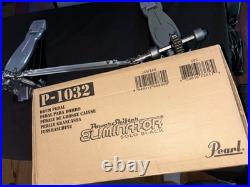 Pearl Eliminator SOLO BLACK Bass Drum Double Pedal P-1032 Double Chain Drive