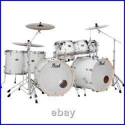 Pearl Export Double Bass 8-Piece Drum Set Pure White