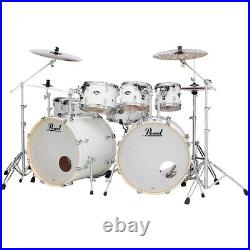 Pearl Export Double Bass 8-Piece Drum Set Pure White