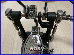 Pearl Lefty Double Kick Pedal with Case and Belt Drive