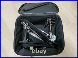 Pearl Lefty Double Kick Pedal with Case and Belt Drive
