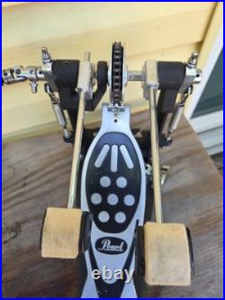 Pearl Model P-122TW Dual Bass Drum Pedal Pre-owned Very Good Condition