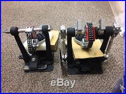 Pearl P2002C Eliminator Double Bass Drum Kick Pedal in Box Chain Drive + Cams