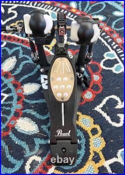 Pearl P2052CB Eliminator Redline Double Bass Drum Pedal Black, 25th