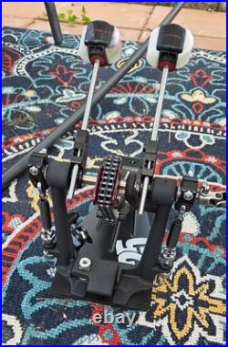 Pearl P2052CB Eliminator Redline Double Bass Drum Pedal Black, 25th