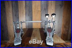 Pearl P2052b Eliminator Redline Belt Drive Double Bass Drum Pedal, Right Footed