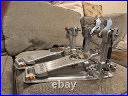 Pearl P3002D Demon DIRECT-Drive Double Bass Drum Pedal with Case Mint