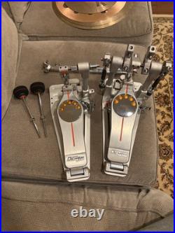 Pearl P3002D Demon DIRECT-Drive Double Bass Drum Pedal with Case Mint