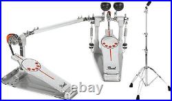 Pearl P932 Longboard Double Bass Drum Pedal + Pearl C930 Value Bundle