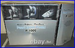 Pearl P-1002 Pro Stock-Power Shifter Double Pedal WithChain & Belt Drive-and Case